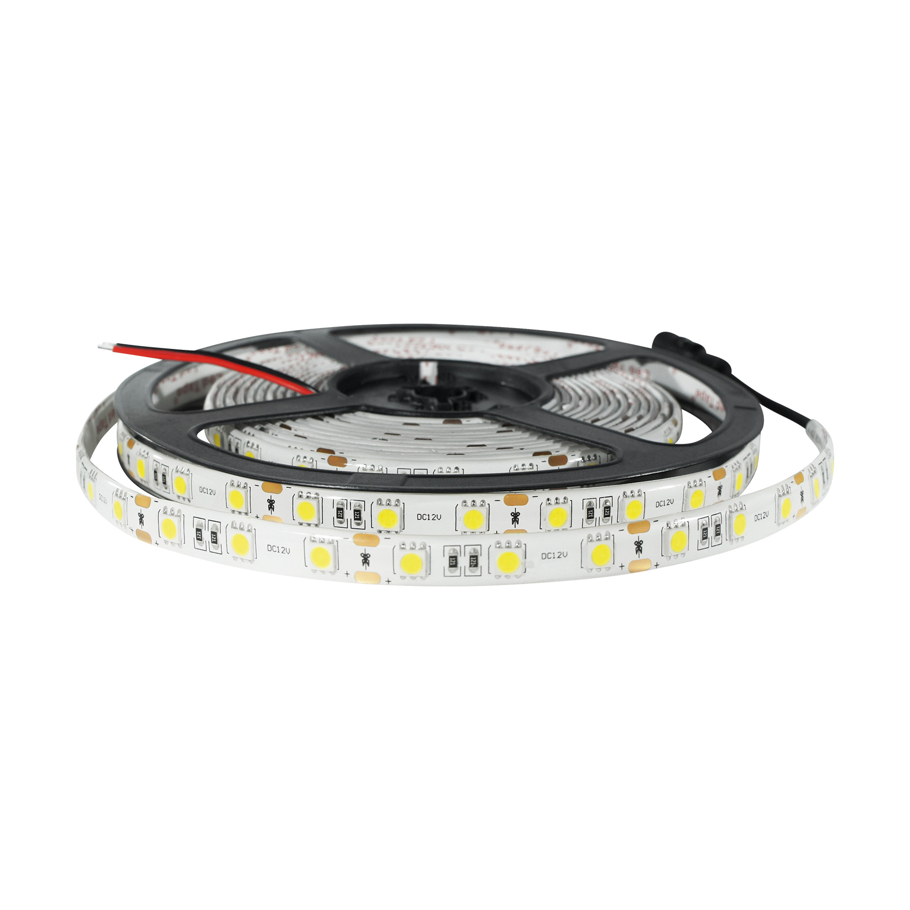 Tira Led 5050 3000k Blanco Cálido Sumergible Ip68 Dimeable